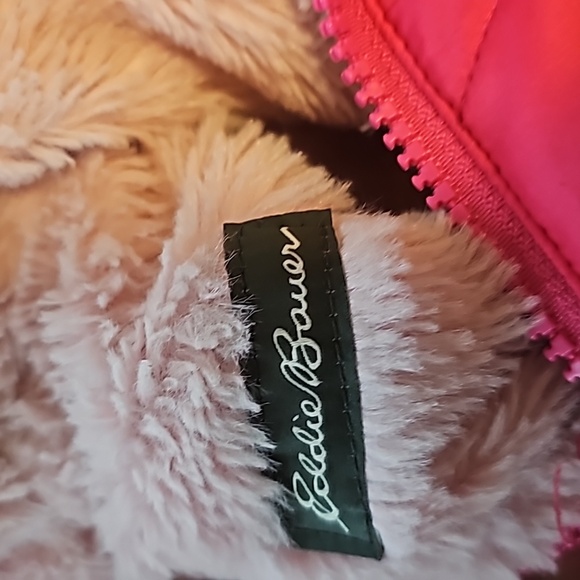 Eddie Bauer girls coat reversible - Picture 2 of 4